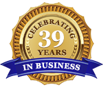 Celebrating 39 Years in Business