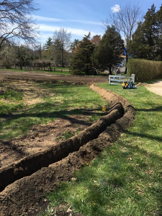 Sprinkler Farm Installation