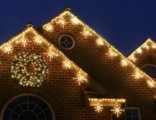 Stringing Up the Holiday Lights on Long Island